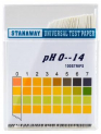 Фото Индикаторная бумага pH-тест полоски 100 шт pH от 0 до 14